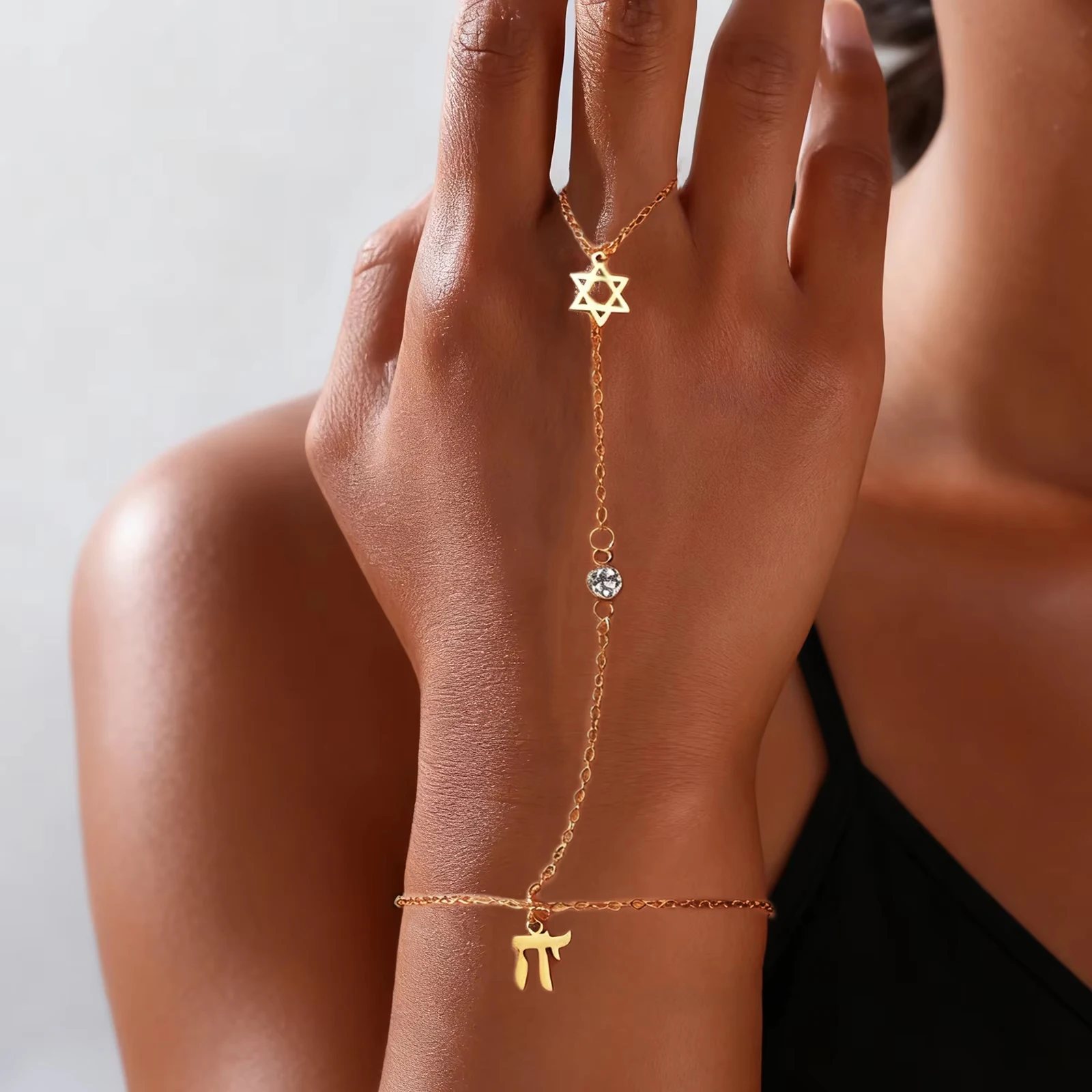 Jewelry & Watches Store - Jewish Star of David Hebrew Letter