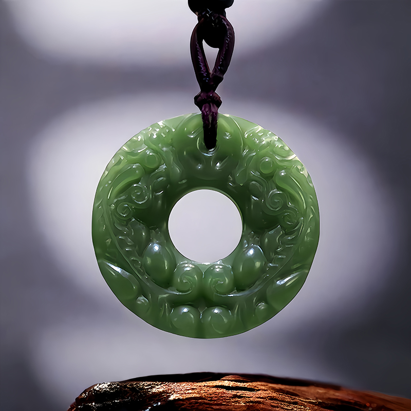 Luxury Gifts Jewelry & Watches Namfleg Mostar - Real Hetian Jade Pixiu Pendant Necklace