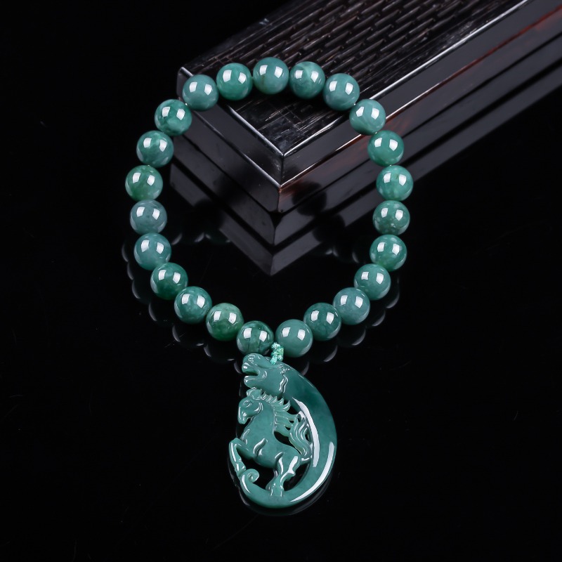 Natural Jadeite Blue Water Zod - Jewelry & Watches Store review and price