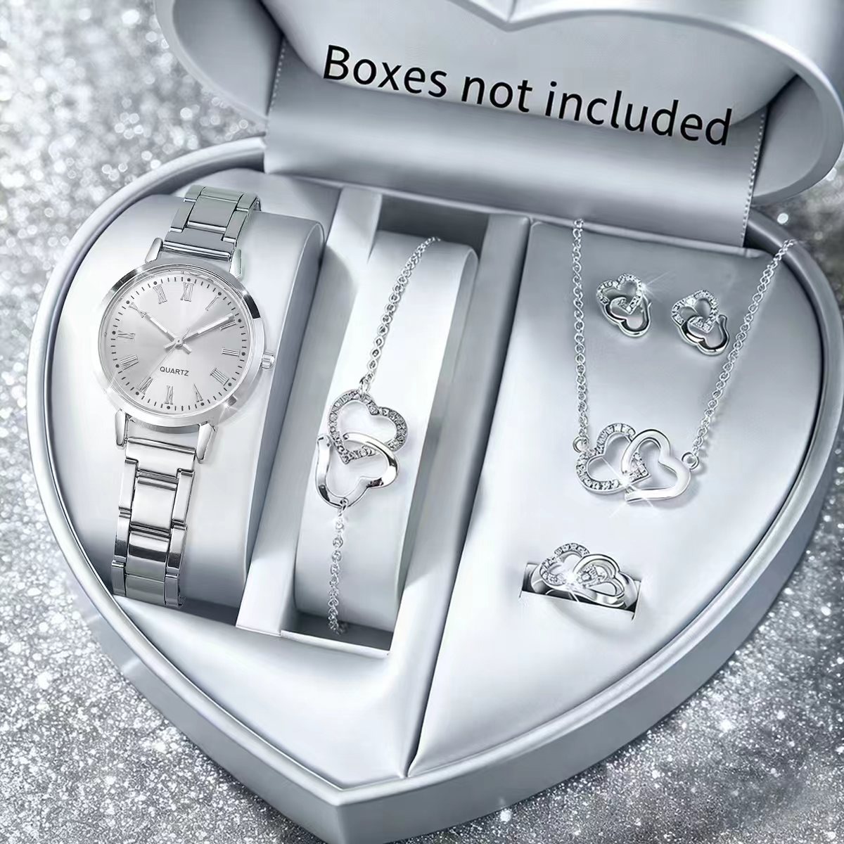 6PCS Fashion Women's Quartz Wa - Jewels On Watches review and price