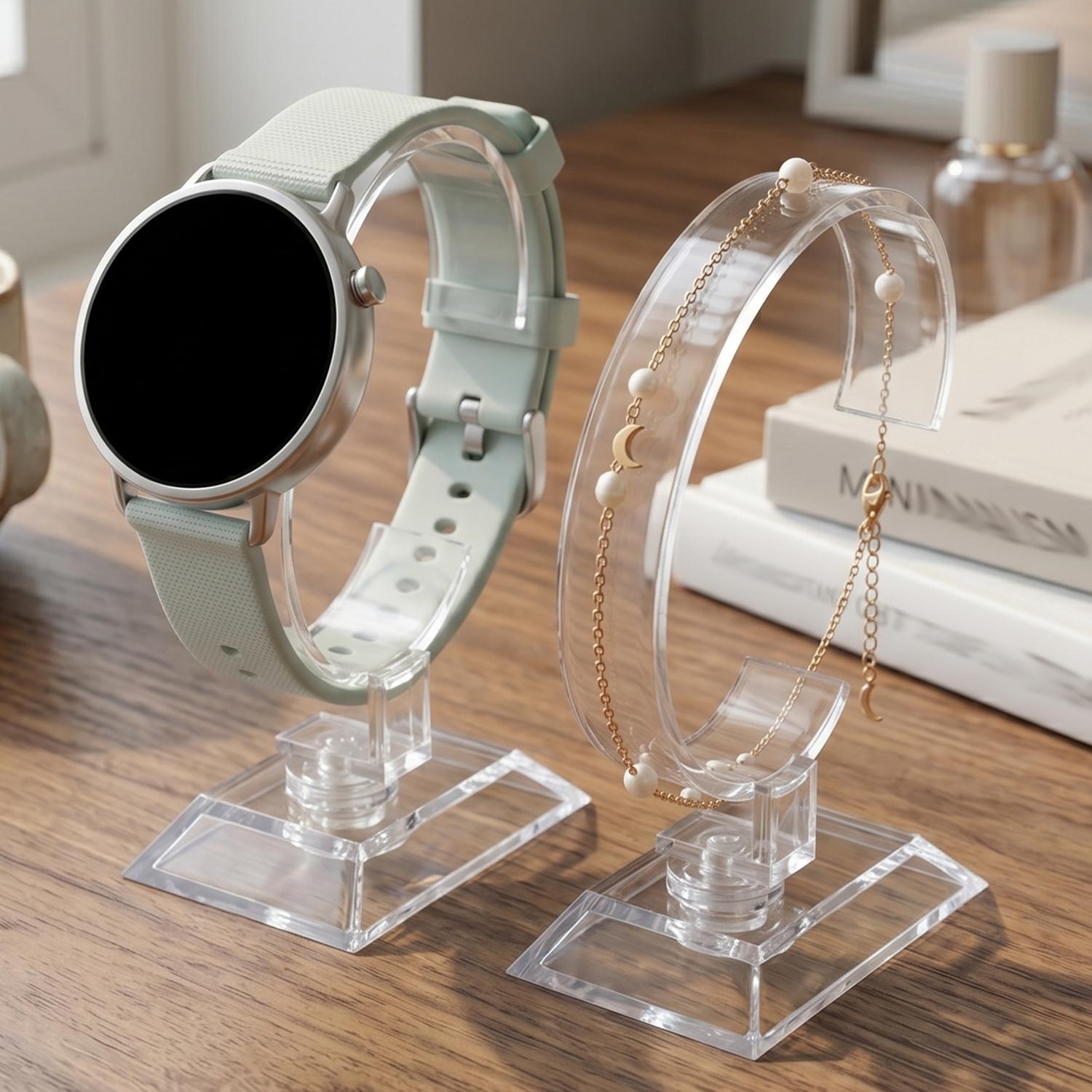 Transparent Watch Display Stan - Jewelry Stand Watches review and price