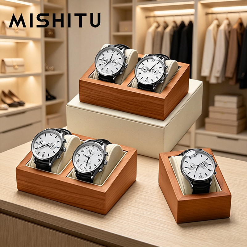 MISHITU Solid Wood Watch Stora - Jewelry And Watches Box review and price