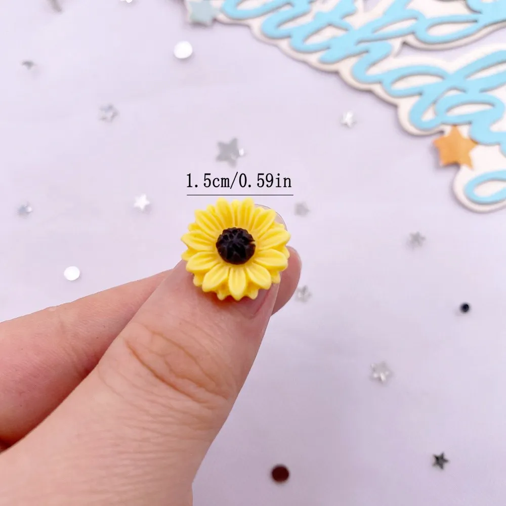 30Pcs Resin Colorful 15mm Sunf - Paradise Jewelry & Watches Llc Miami review and price