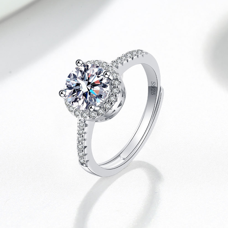 New 925 Sterling Silver Round  - Statement Cocktail Ring review and price