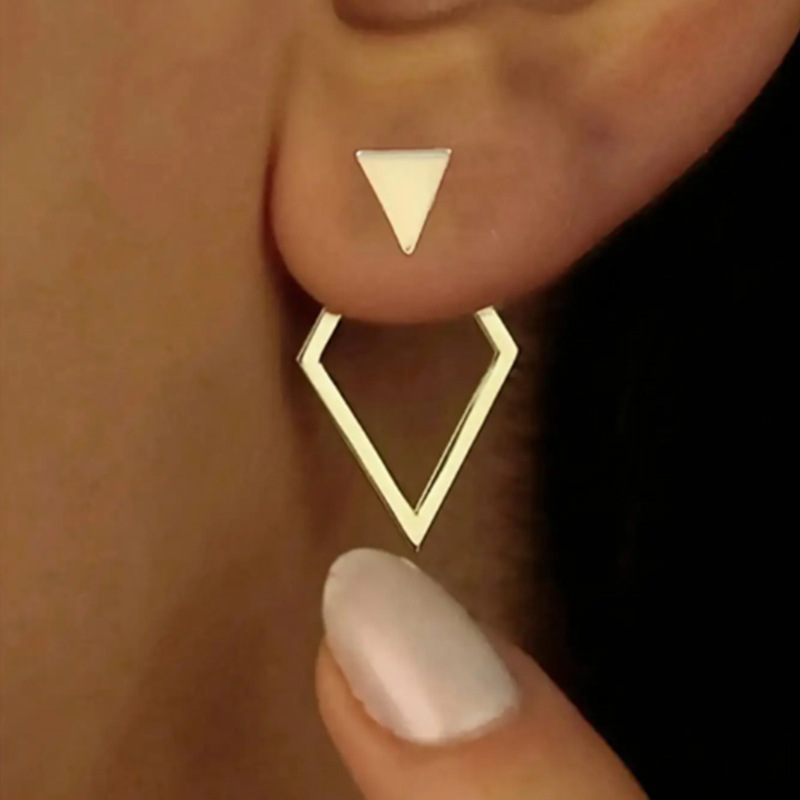 FTCY Minimalist Geometric Squa - Moon Star Earrings review and price