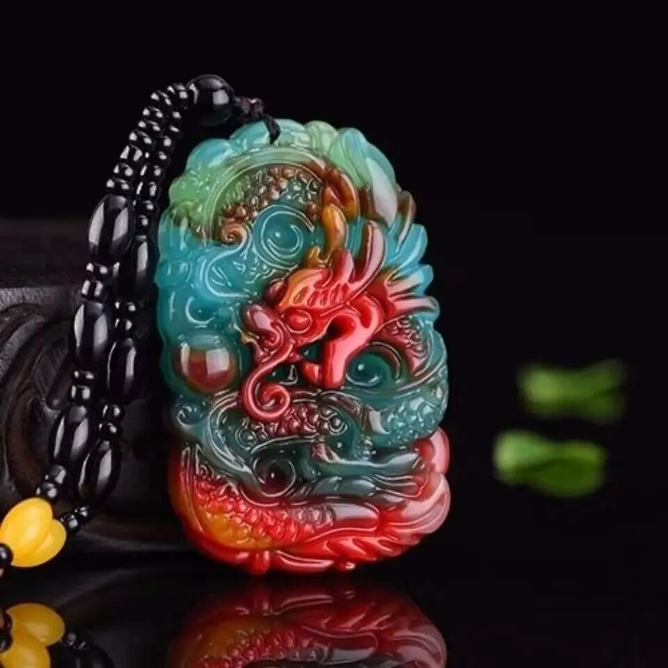 Real Jade Dragon Pendant Neckl - Luxury Gifts Jewelry & Watches Namfleg Mostar review and price