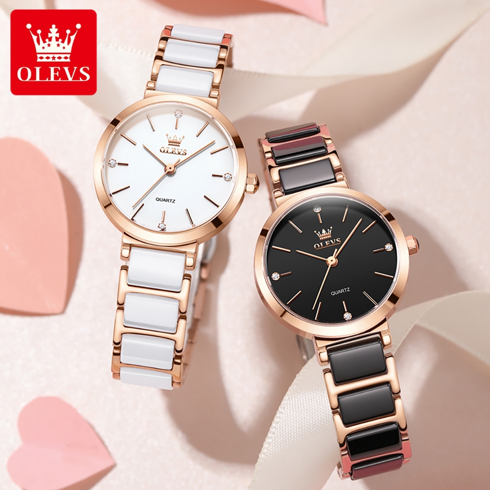 OLEVS Women Watch 5877 Luxury  - Jewelry For Watches review and price