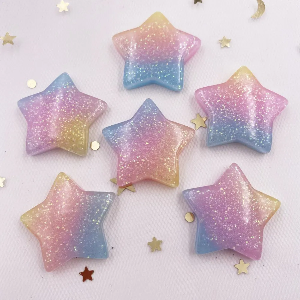 10PCS Glitter Kawaii Resin Col - Paradise Jewelry & Watches Llc Miami review and price