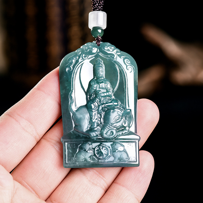 Natural Burmese Jadeite Guanyi - Luxury Gifts Jewelry & Watches Namfleg Mostar review and price