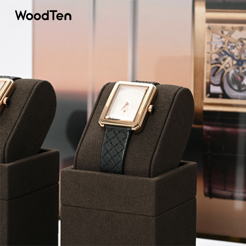 WoodTen Microfibe Watch Stand  - Jewelry Stand Watches review and price