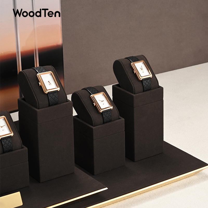 WoodTen Microfibe Watch Stand  - Jewelry Stand Watches review and price