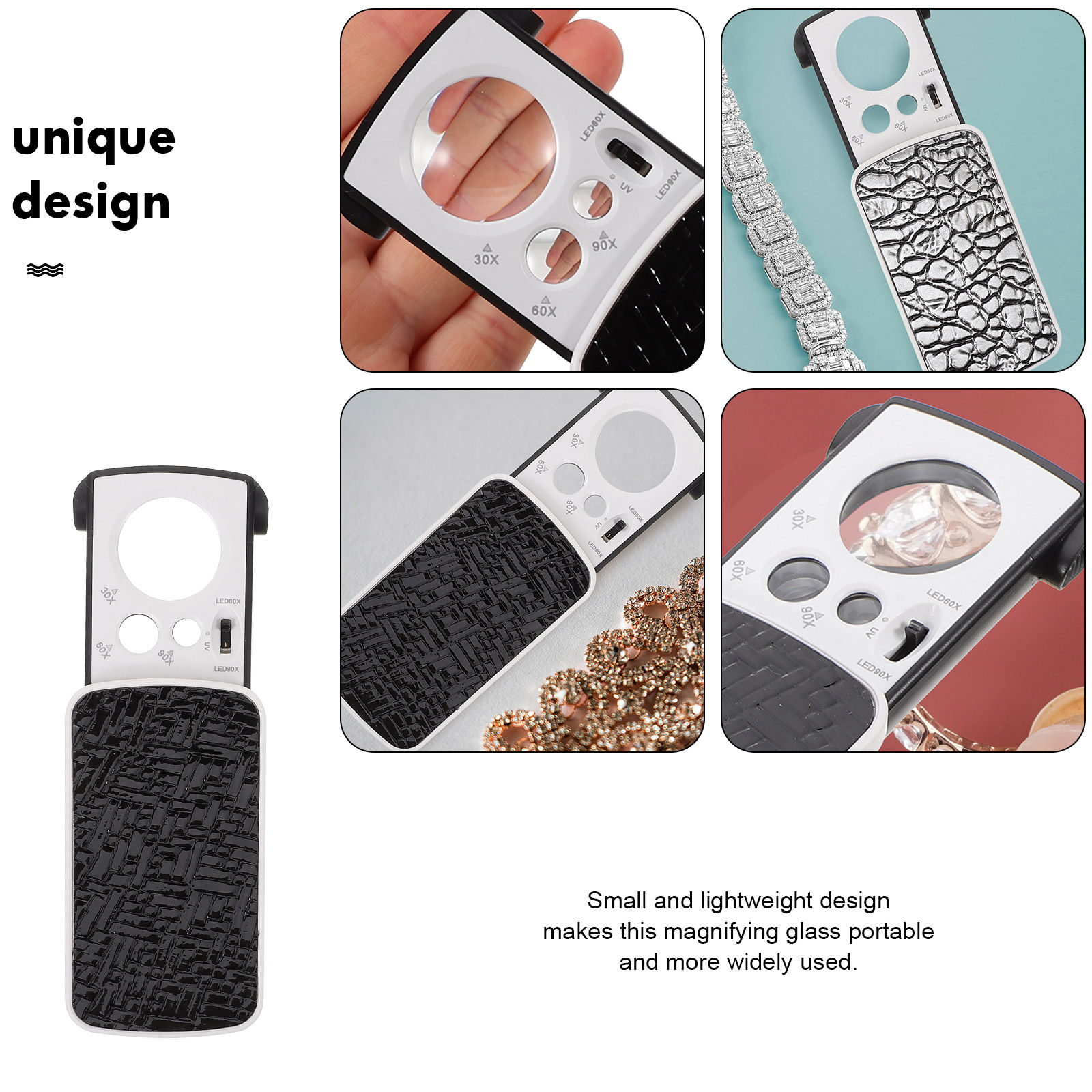 2Pcs Portable LED Jewelry Magn - Collectors Coins Jewelry & Watches Of Smithtown Photos review and price