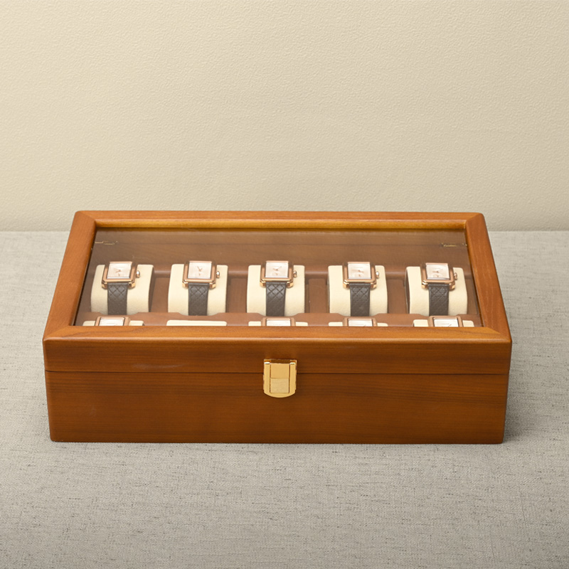 Oirlv 10 Grids Watch Box Woode - Jewelry Type Watches review and price
