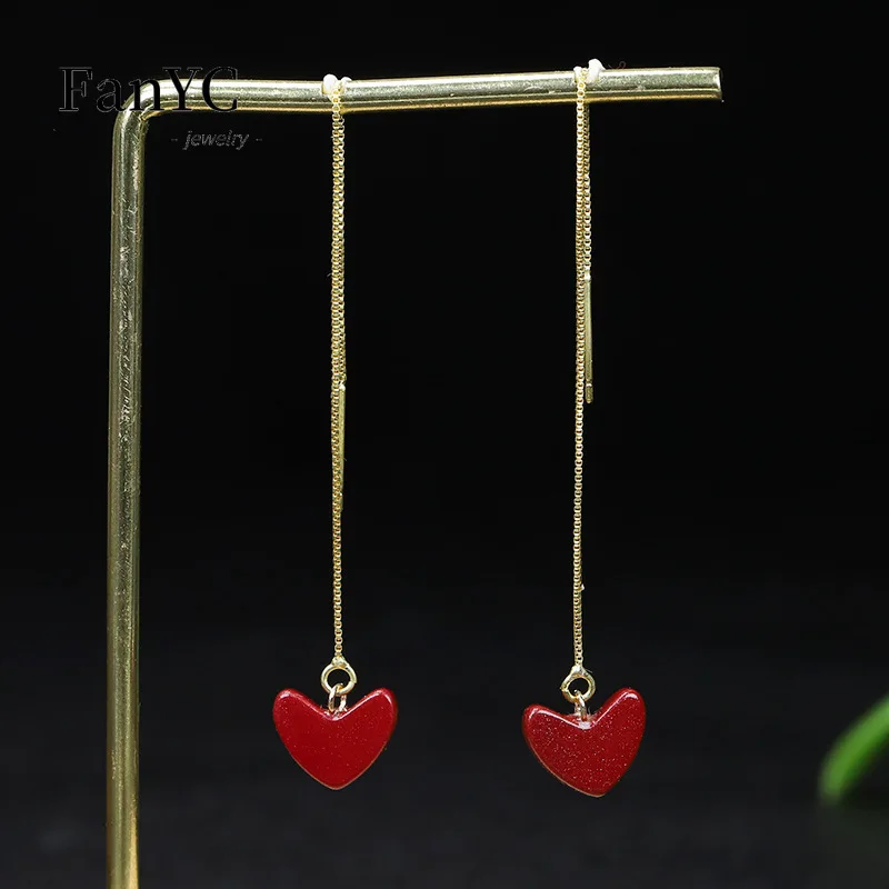 Natural V-shaped Cinnabar Love - Luxury Gifts Jewelry & Watches Namfleg Mostar review and price