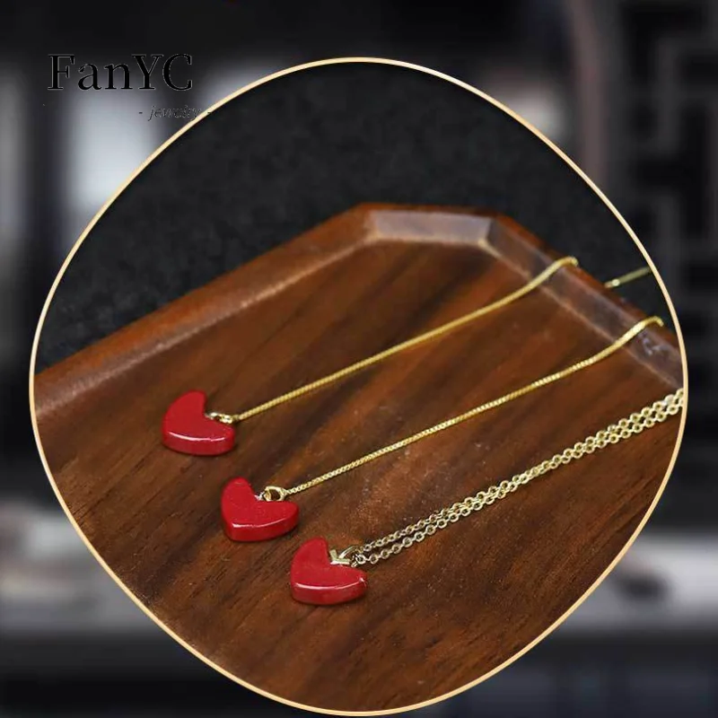Natural V-shaped Cinnabar Love - Luxury Gifts Jewelry & Watches Namfleg Mostar review and price