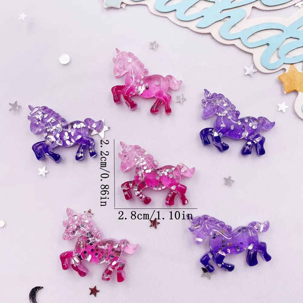 6PCS Colorful Resin Glitter 3D - Paradise Jewelry & Watches Llc Miami review and price