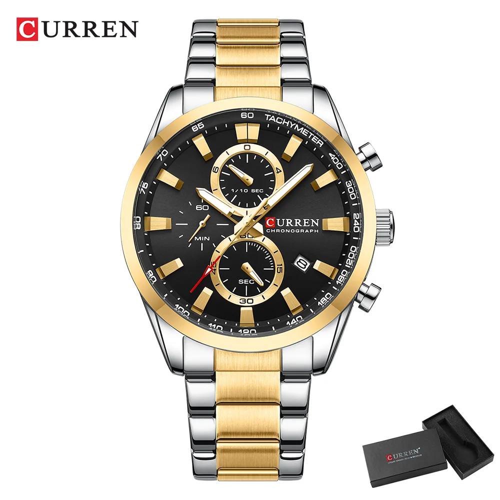 CURREN Casual Quartz Chrono Sp - Jewelry For Watches review and price