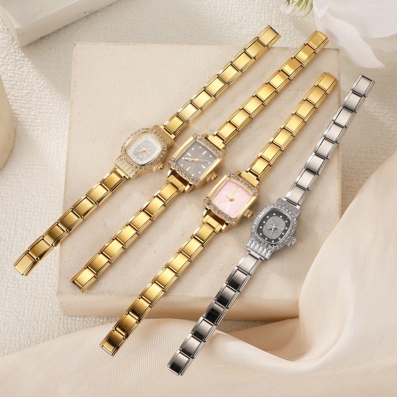 2026 Golden Square Watch Gift  - Jewelry Type Watches review and price