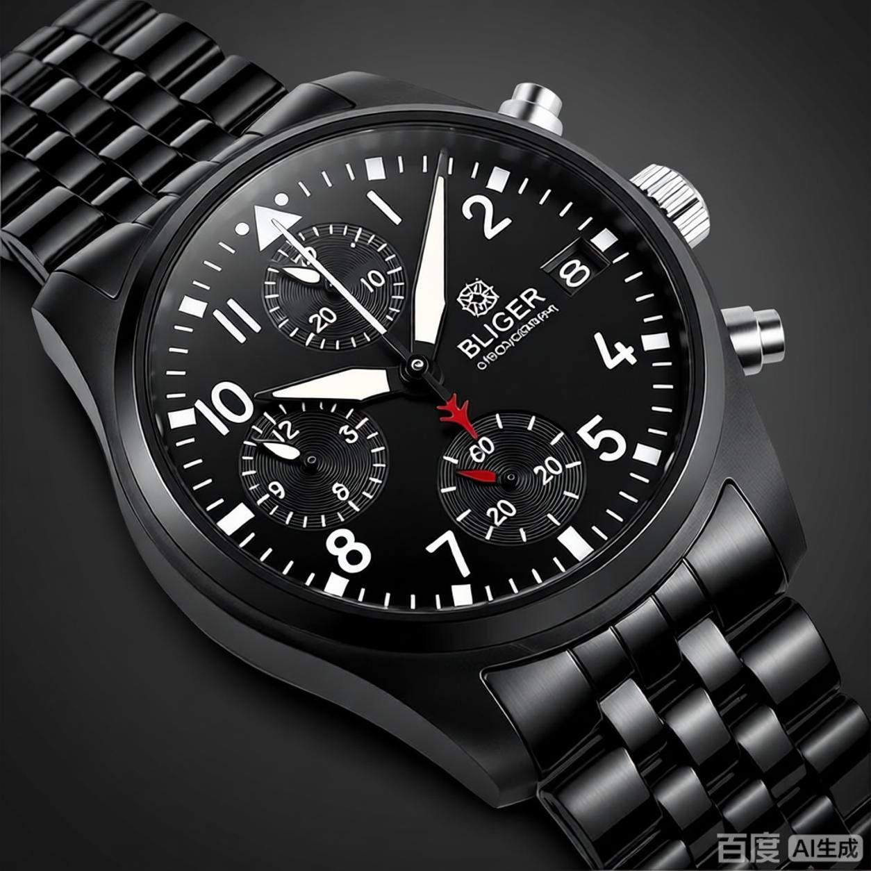 BLIGER Full Black Brushed 38mm - Jewelry For Watches review and price