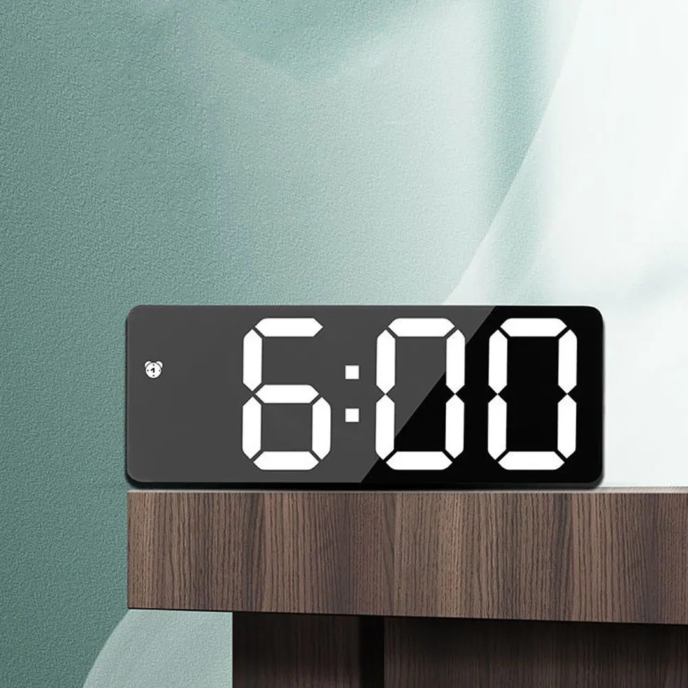 Acrylic Mirror Alarm Clock Ele - Moments Watches & Jewelry Vaughan Mills review and price