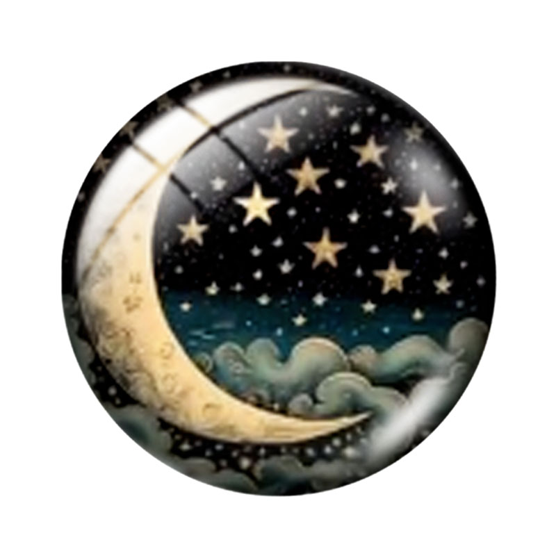 MOON and STARS 12/18/20/25mm g - Moon Star Earrings review and price