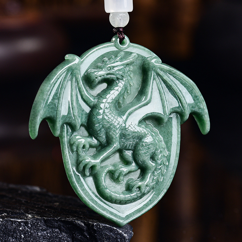 Natural Burmese Jadeite Dragon - Luxury Gifts Jewelry & Watches Namfleg Mostar review and price