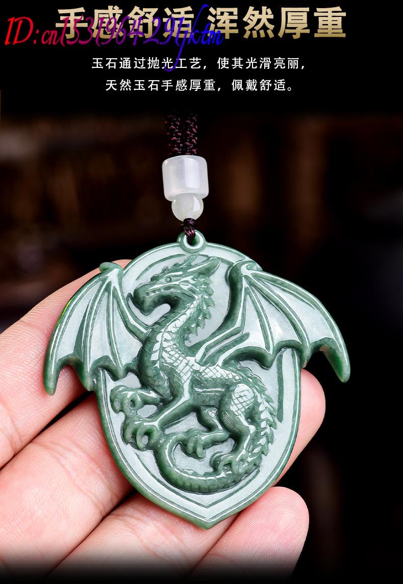 Natural Burmese Jadeite Dragon - Luxury Gifts Jewelry & Watches Namfleg Mostar review and price