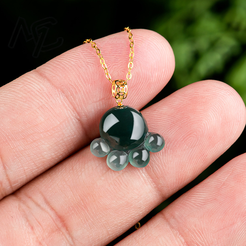 Natural Real Emerald Blue Wate - Jewelry & Watches Store review and price