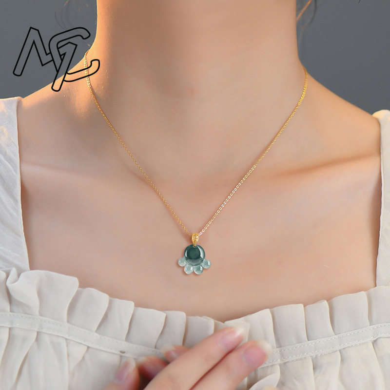 Natural Real Emerald Blue Wate - Jewelry & Watches Store review and price