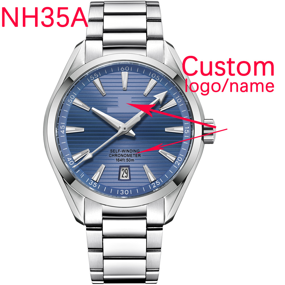 Luxury NH35 Movt Custom Logo 4 - Jewelry For Watches review and price
