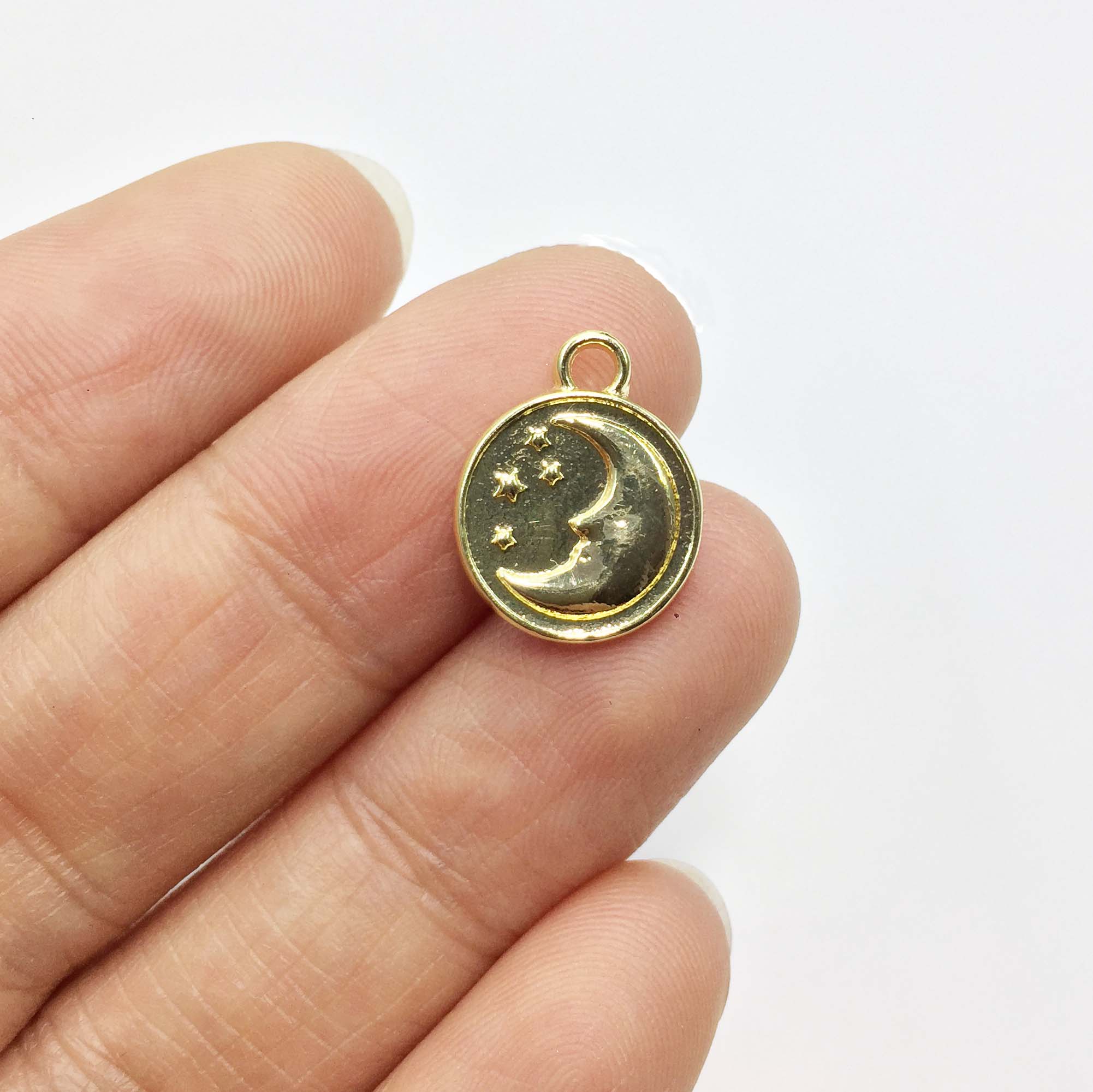 Eruifa 20pcs 12mm Moon Star Pl - Moon Star Earrings review and price