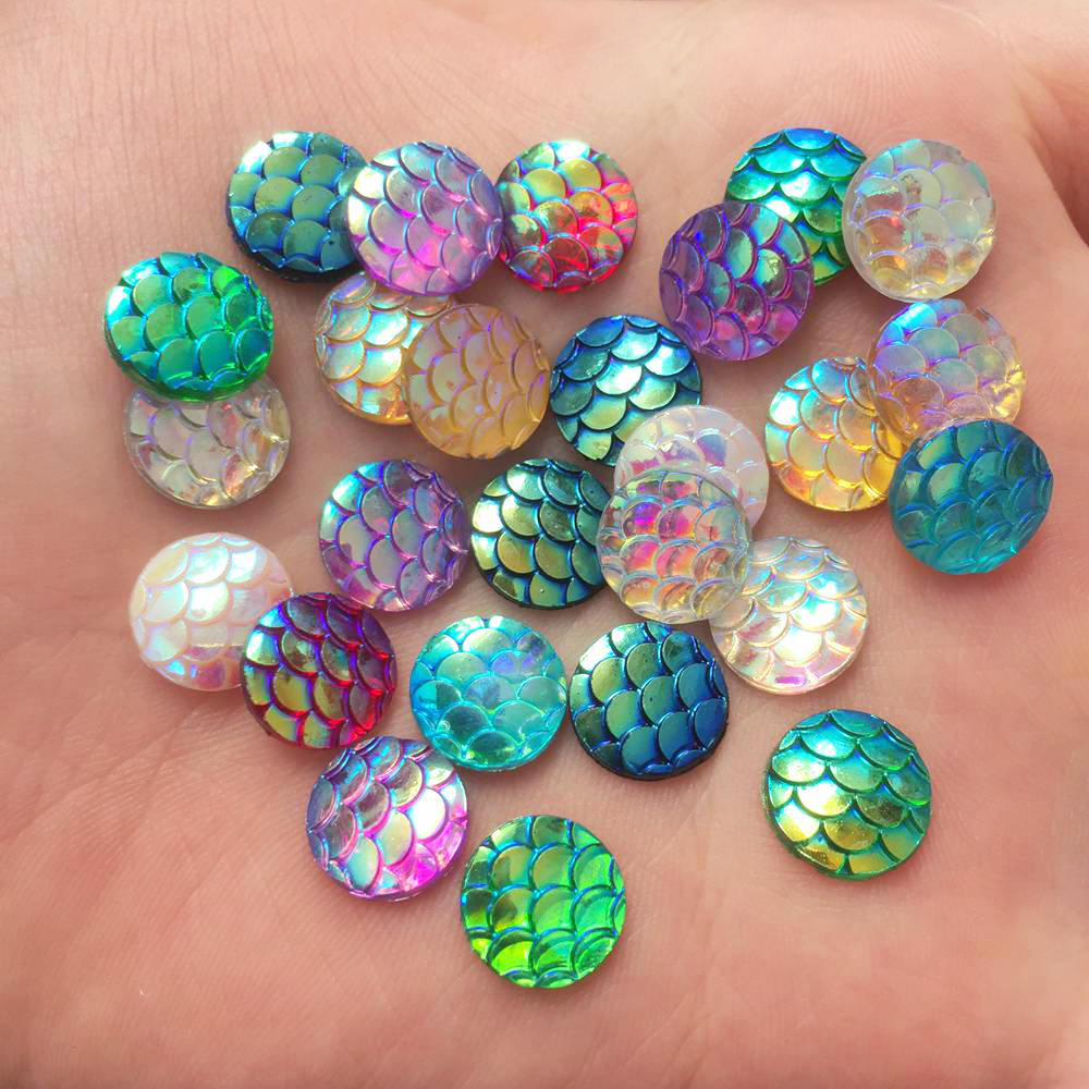 Shiny 100Pcs AB Resin 10mm Rou - Paradise Jewelry & Watches Llc Miami review and price