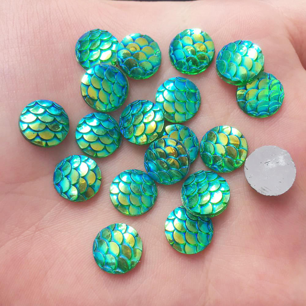 Shiny 100Pcs AB Resin 10mm Rou - Paradise Jewelry & Watches Llc Miami review and price
